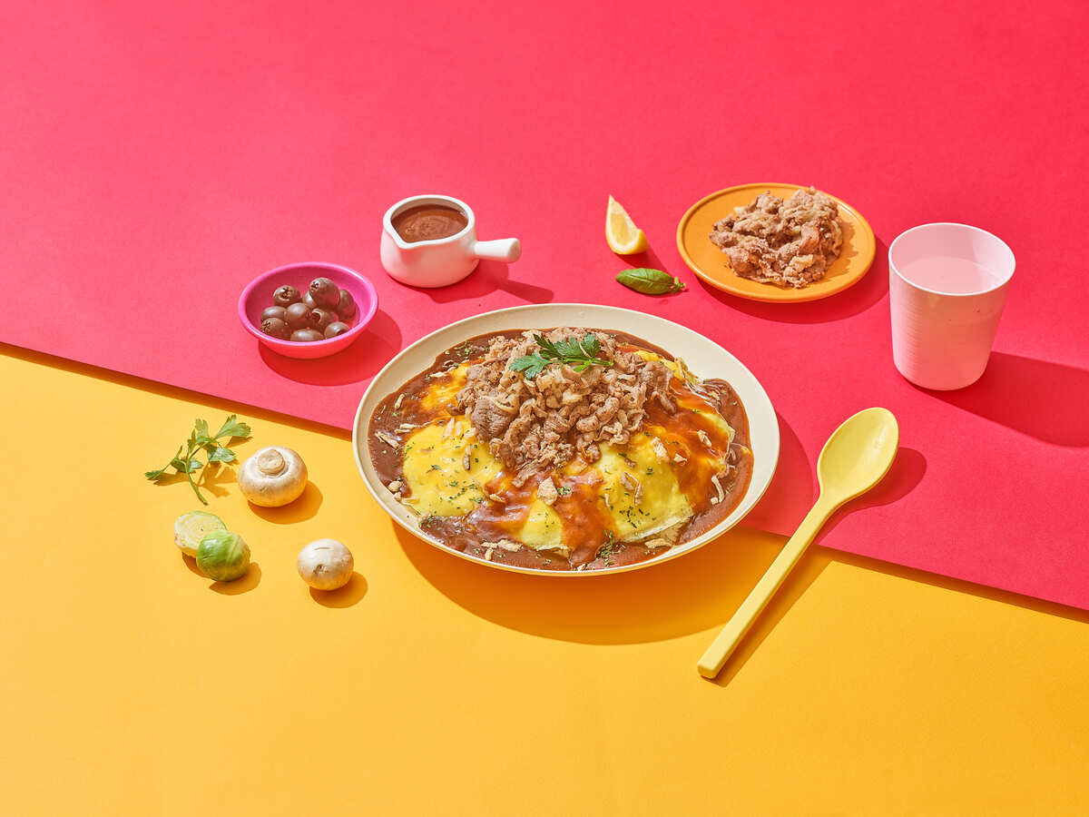 우삼겹 오므라이스