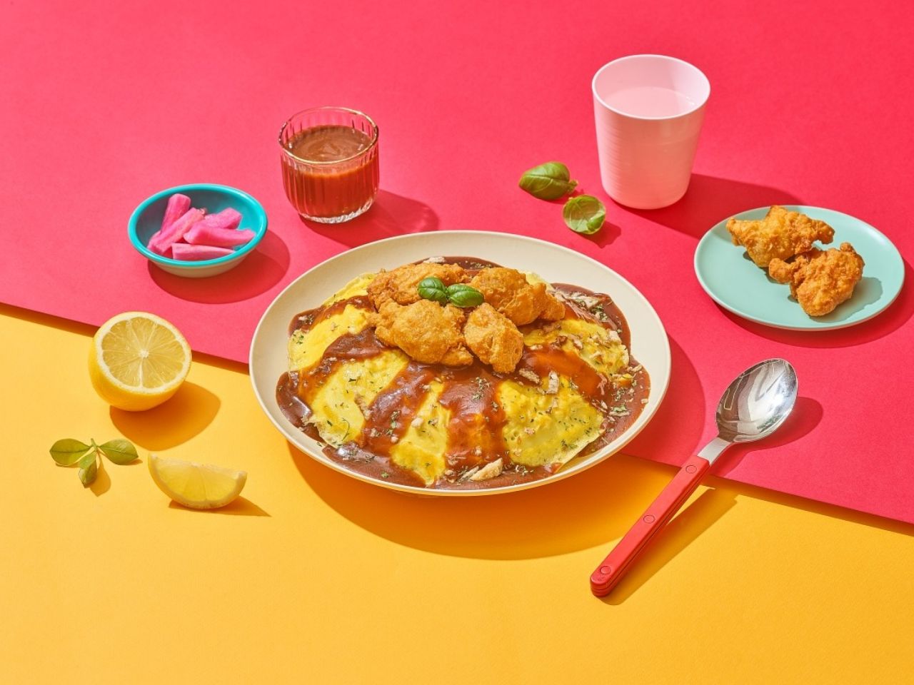 가라아게 오므라이스